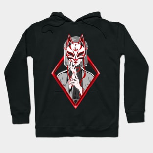 Neko Mask Anime Hoodie